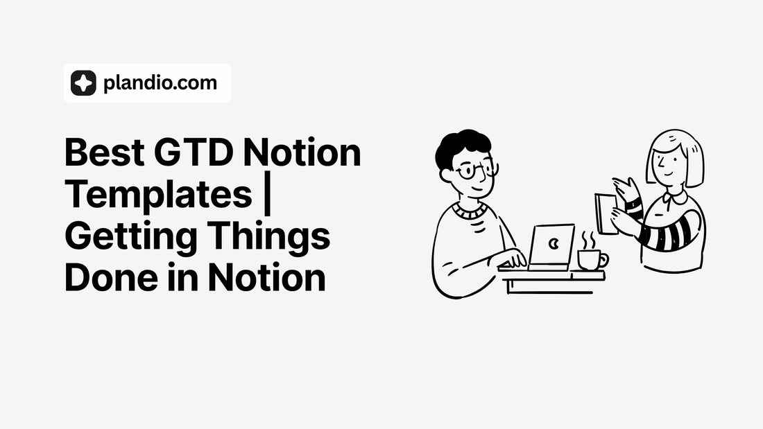 Best GTD Notion Templates 2025 dashboard preview showing projects, tasks, and reviews